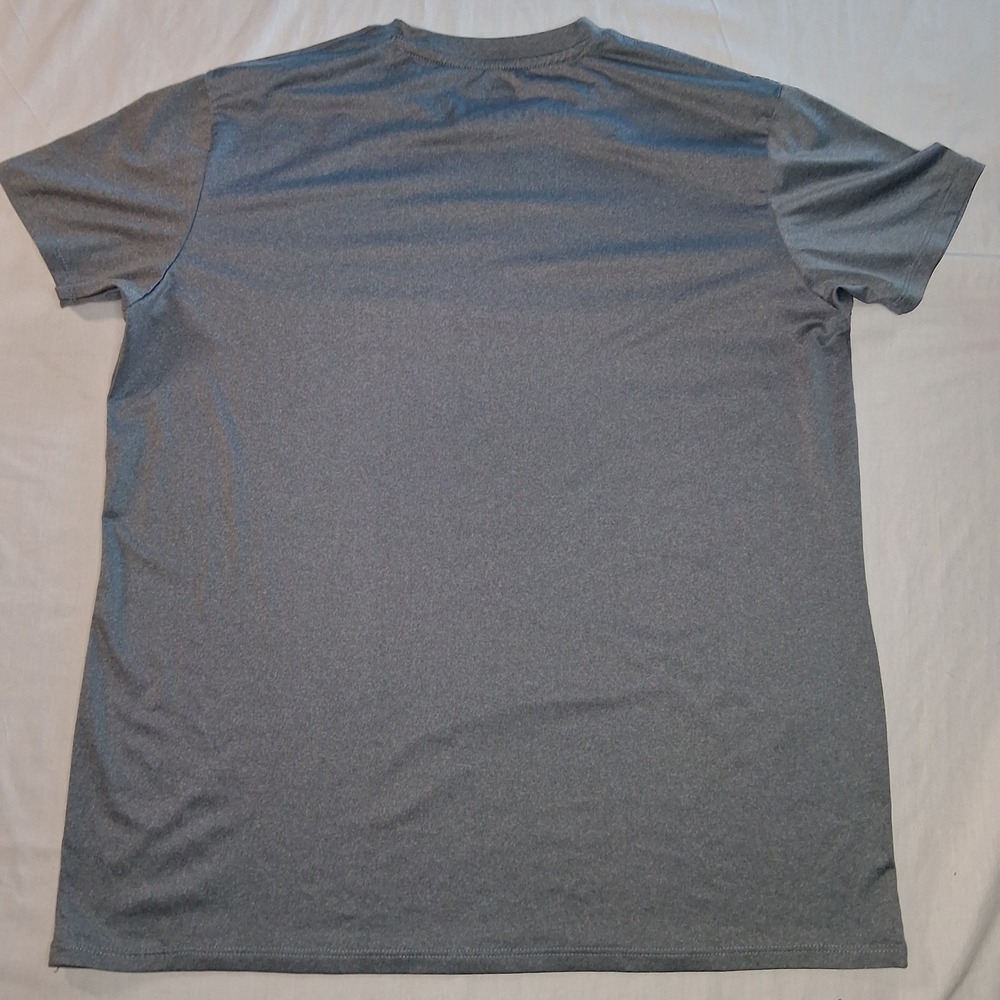 Athletic Works Men's Heathered Gray Short Sleeve T-Shirt‎ Activewear Size XL - Picture 5 of 5
